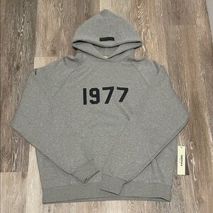 Fear of God Gray Hoodie with 1977 Design